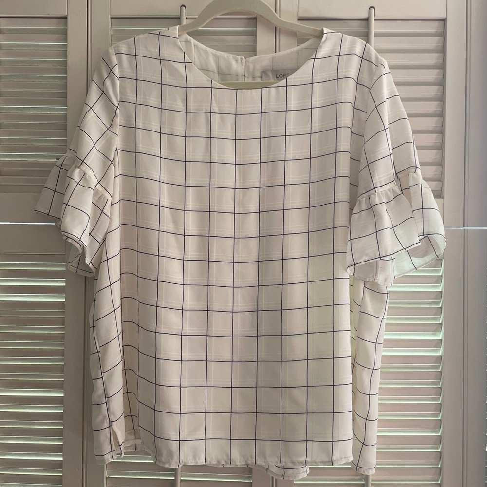 White Loft blouse